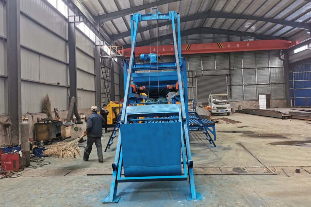 雙振台式水溝蓋板預製件生產(chǎn)設備