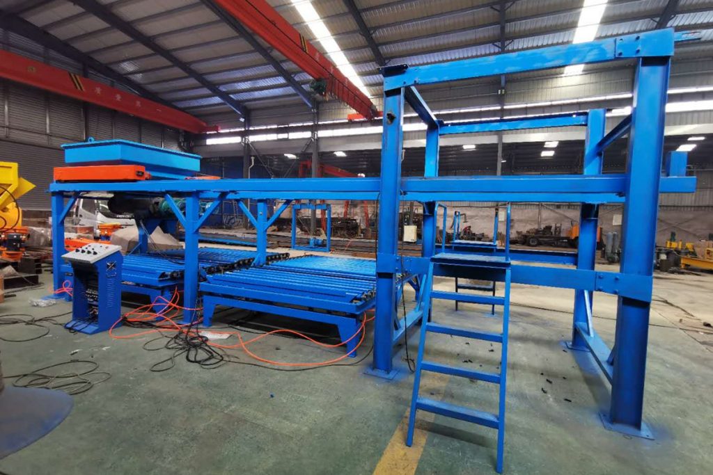 水溝蓋板預製件生產設備組(zǔ)裝